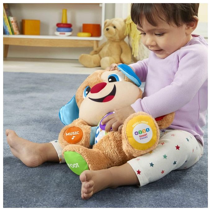 Mattel Fisher Price il Cagnolino Smart Stages Ride e Impara