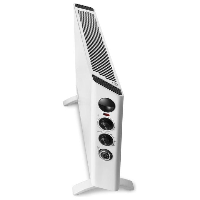 De Longhi Hsx3320fts Slim Style Convettore Elettrico, Bianco