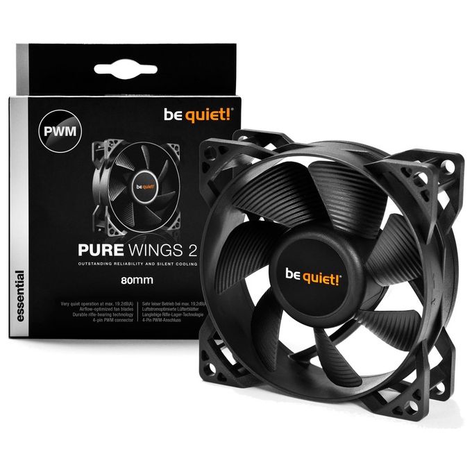 Be Quiet! Pure Wings 2 Circuiti Integrati Refrigeratore 9,2cm Nero