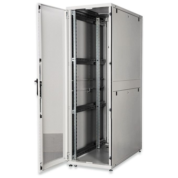 Digitus armadio rack 19'' 42 unita' per reti e server misure 1970 x 600 x 1200 mm grigio chiaro