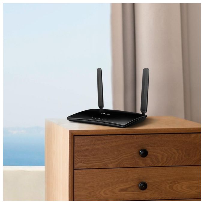 Tp-Link TL-MR6400 4G LTE V4 Router Wireless WWan Switch a 4 Porte 802.11b-g-n 2,4 GHz