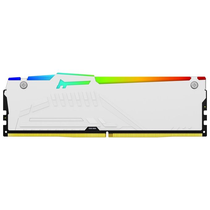 Kingston FURY Beast Bianco RGB EXPO 32GB 6000MT-s DDR5 CL30 DIMM Memoria Gaming per Computer Fissi Kit da 2 - KF560C30BWEAK2-32