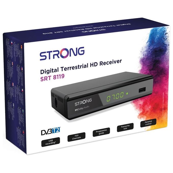 Strong SRT8119 Decoder T2 Pvr
