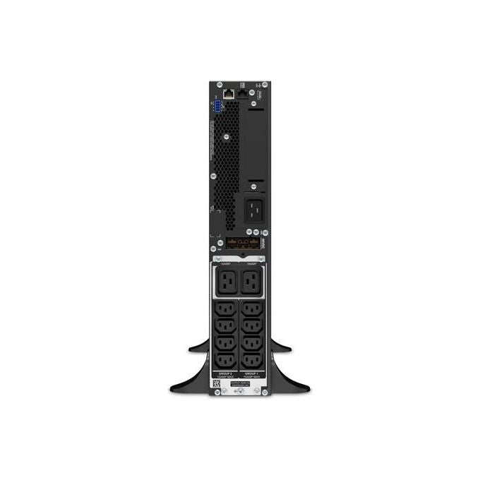 APC Smart-UPS SRT - SRT3000XLI - Gruppi di continuita' (UPS) 3000VA - (8) IEC C13, (2) IEC C19, Console di controllo e stato LCD multifunzione