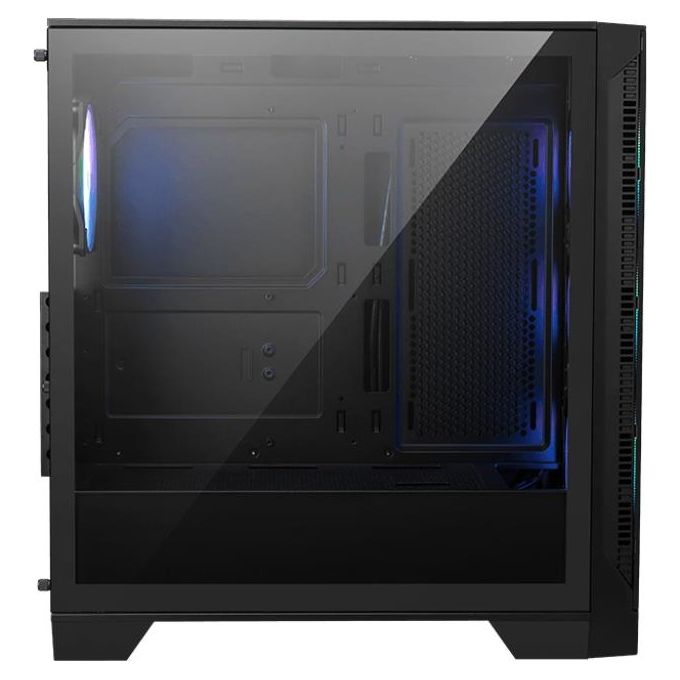 MSI MAG FORGE 320R AIRFLOW Computer Case Micro Tower Nero-Trasparente