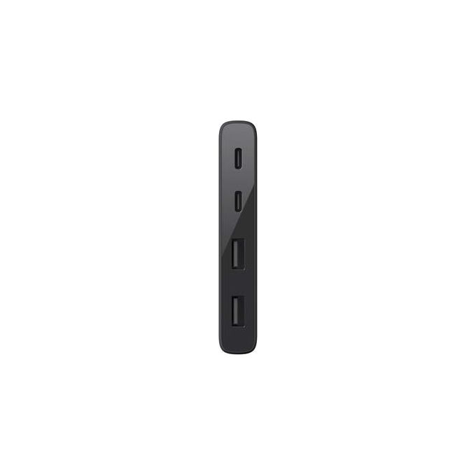 Belkin Travel Hub Usb-C 4-Porte Nero per una connettivita' ottimale in movimento