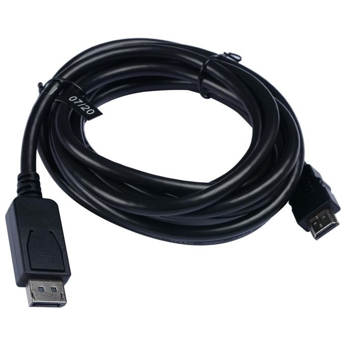 V7 V7DP2HD-03M-BLK-1E Cavo DisplayPort a Hdmi 3 Metri Nero