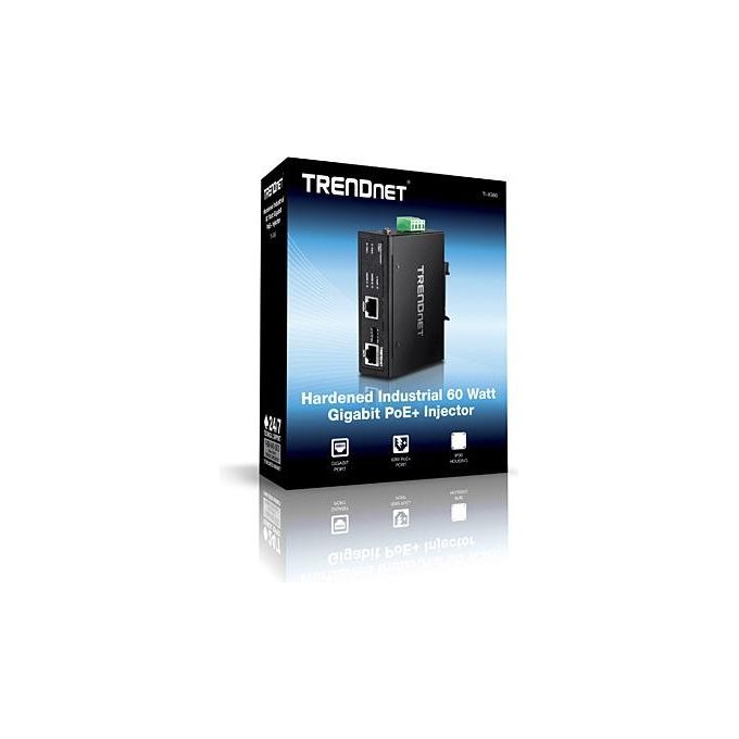 Trendnet Hardened Industrial 60w Gigabit poe Injector