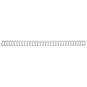 Gbc Cf100 Dorsi Metallici 12 7mm Argento