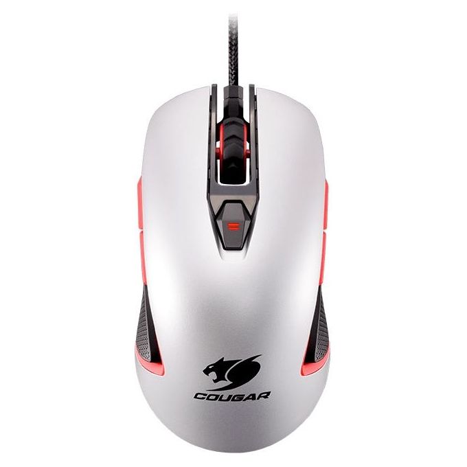 MOUSE GAMING WIRED 400M SILVER OPTICAL USB - COUGAR
