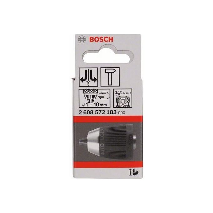 Bosch Mandrino Autoserrante Punte 1,0-10,0 Mm