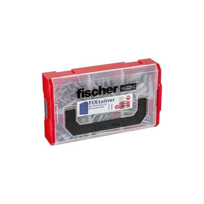 Fischer FIXtainer SX Plugs Set di Tasselli con Custodia 210 Pezzi