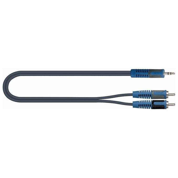 Quiklok RKSA150-2 Cavo Audio Stereo 3.5 mm jack Maschio-2 x rca Maschio, 2 m