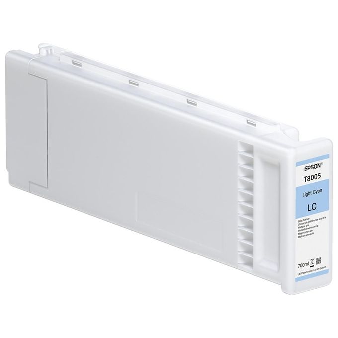 Epson Cartuccia d'Inchiostro Ciano Chiaro T800500 UltraChrome PRO 700ml