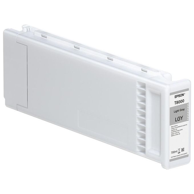 Epson Cartuccia d'Inchiostro Grigio Chiaro T800000 UltraChrome PRO 700ml