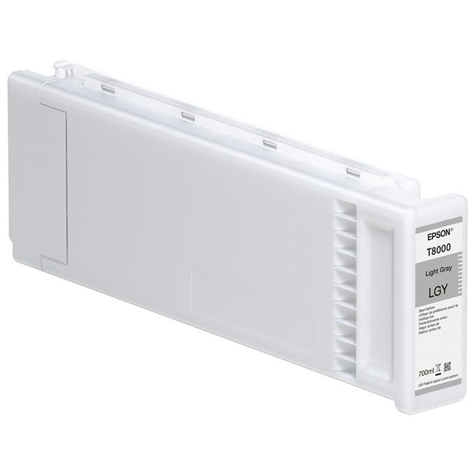 Epson Cartuccia d'Inchiostro Grigio Chiaro T800000 UltraChrome PRO 700ml