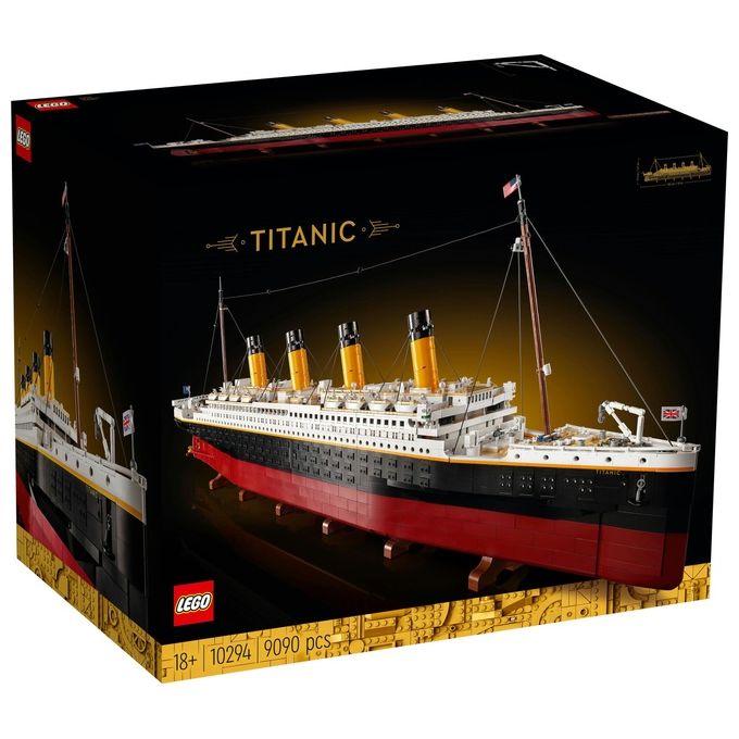 LEGO Creator Titanic Modello in Mattoncini da Costruzione per Appassionati e Collezionisti di Tutte le Eta'