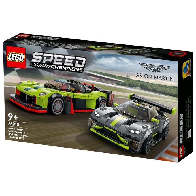 LEGO Speed Champion Aston Martin Valkyrie AMR Pro e Aston Martin Vanta