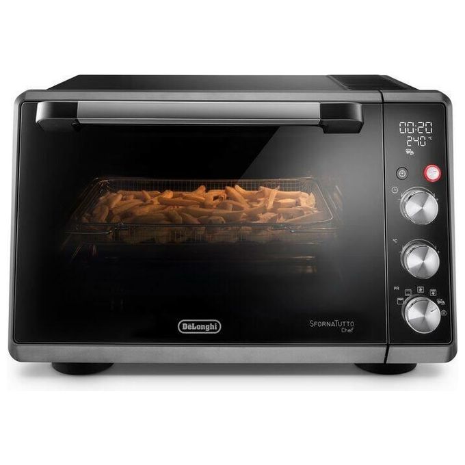 DeLonghi DO34326 Sfornatutto Forno Elettrico Nero e Silver