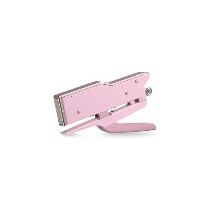 Zenith 548-E PASTEL RS Cucitrice a Pinza Metallo Verniciato Capacita' 100 Punti Cucitura fino a 30 Fogli con Punti 6-6 Colore Rosa Pastello