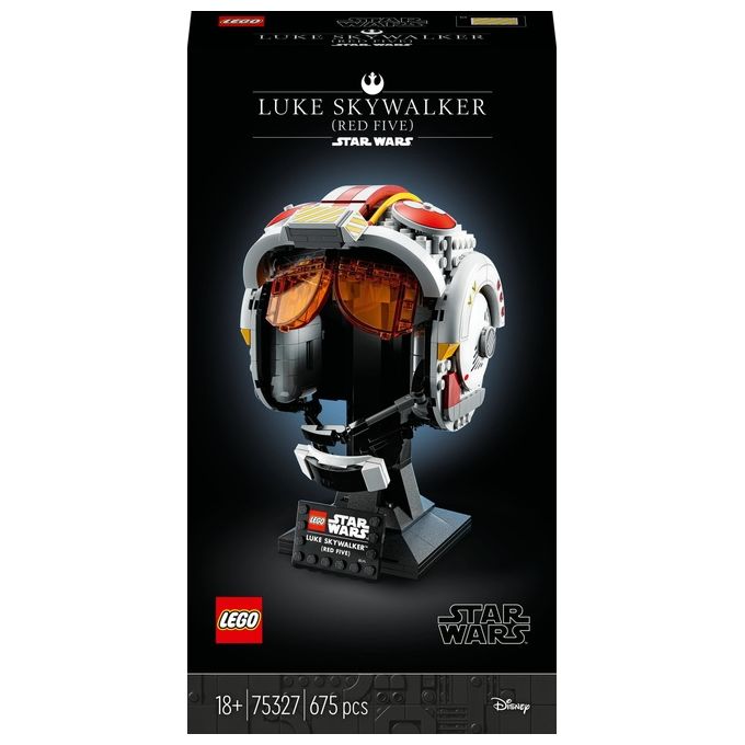 LEGO Star Wars Casco di Luke Skywalker Red Five