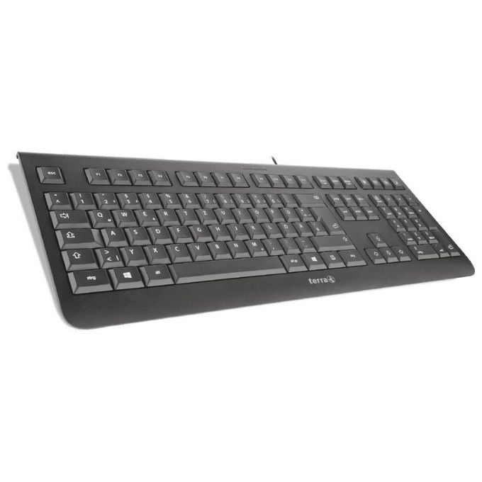 Wortmann AG TERRA KC 1000 Tastiera USB AZERTY Francese Nero