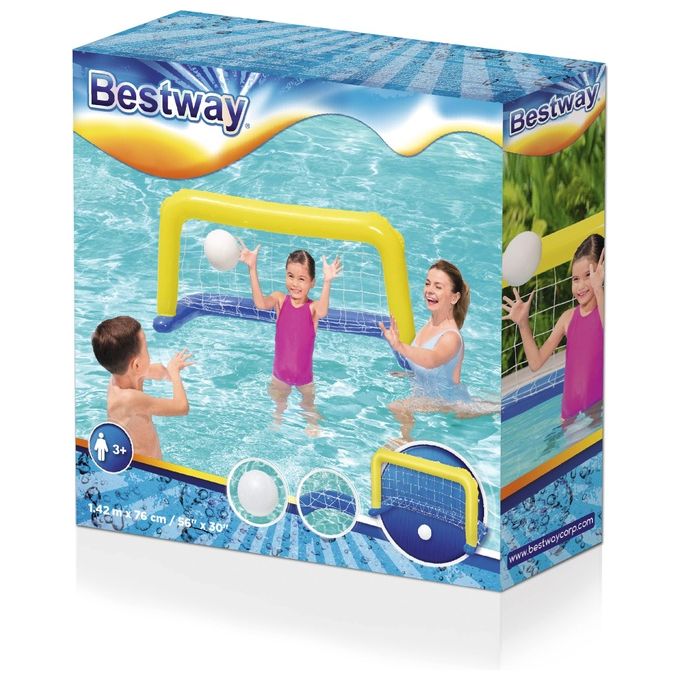 Bestway 52123 Gioco Gonfiabile Porta Pallanuoto 137x66cm