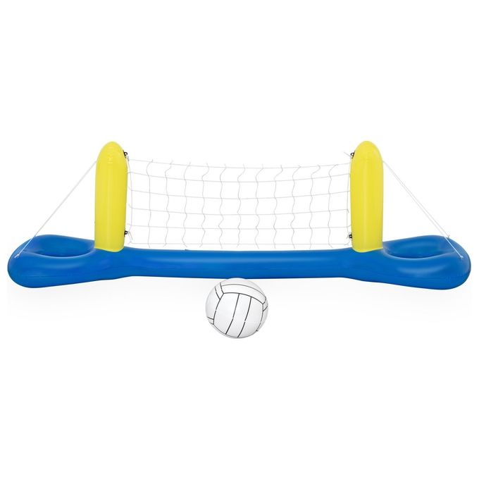 Bestway Rete da Pallavolo Galleggiante Blu e Giallo