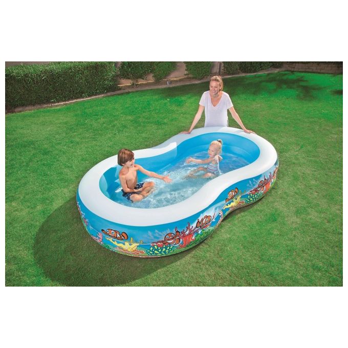 Bestway Piscinetta per Bambini Barriera Corallina 3 Anni+