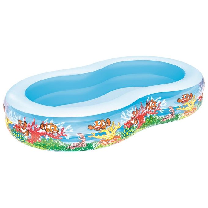 Bestway Piscinetta per Bambini Barriera Corallina 3 Anni+