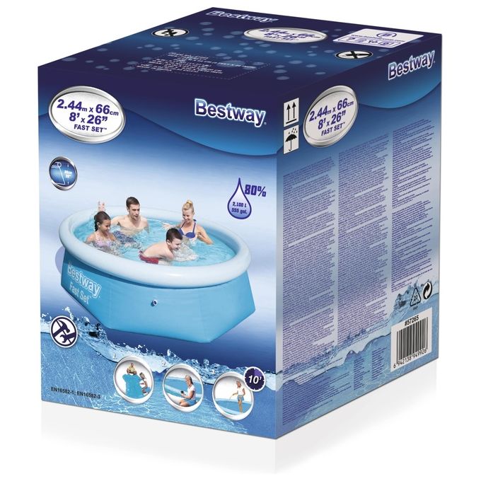Bestway 57265 Piscina Fast Set 244 x 66 cm