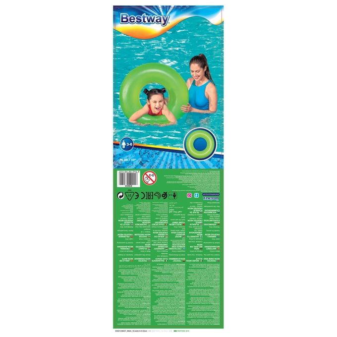 Bestway Salvagente Neon 76cm