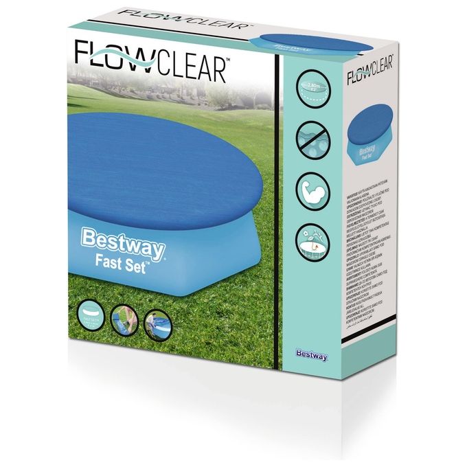 Teli Copertura Bestway Piscine Fast-Set Tonde 280-244 cm