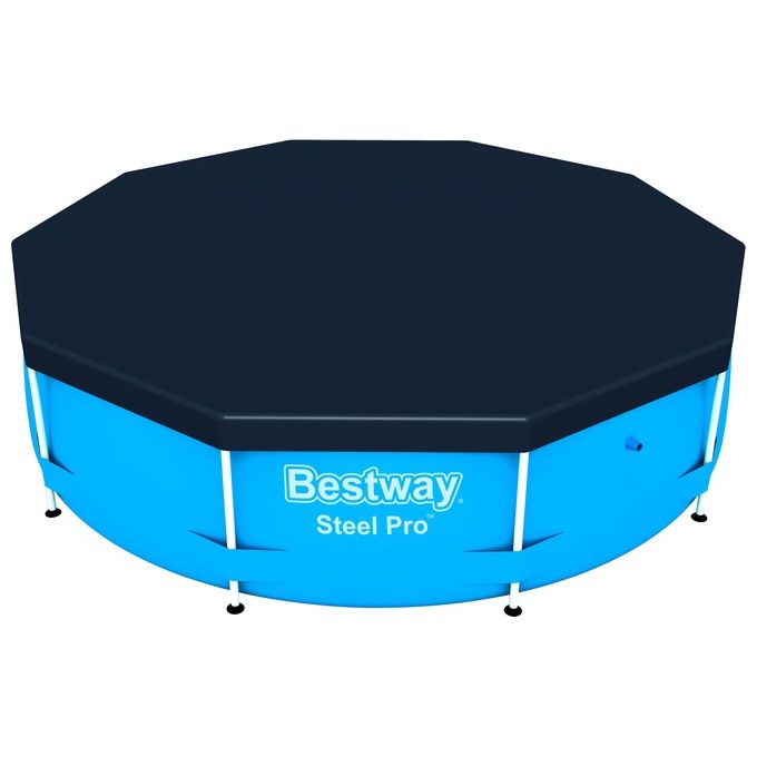 [ComeNuovo] Bestway Telone Flowclear in PVC 305cm Grigio per Steel PRO Max Pool