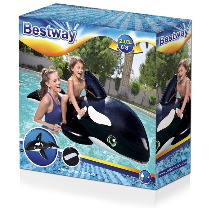 Bestway Gonfiabile Mare Orca Nero