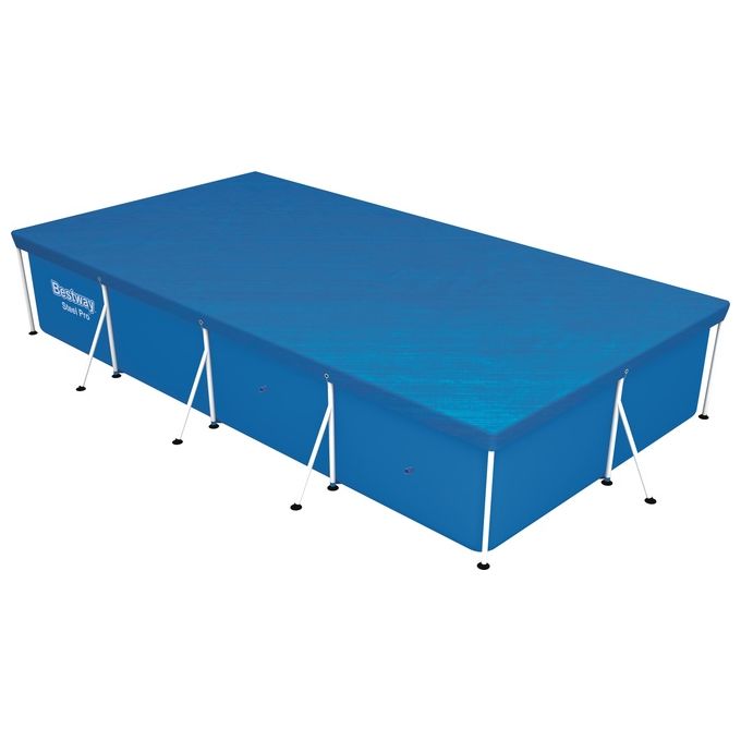 Bestway Custodia Piscina in Polietilene Blu per Piscine fino a 4m
