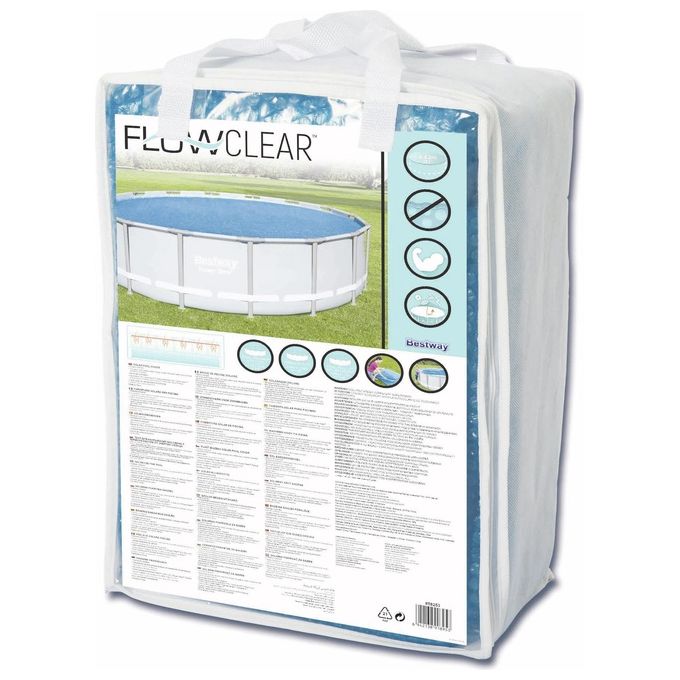 Bestway 58253 Telo per Piscine Termico Tondo 462cm