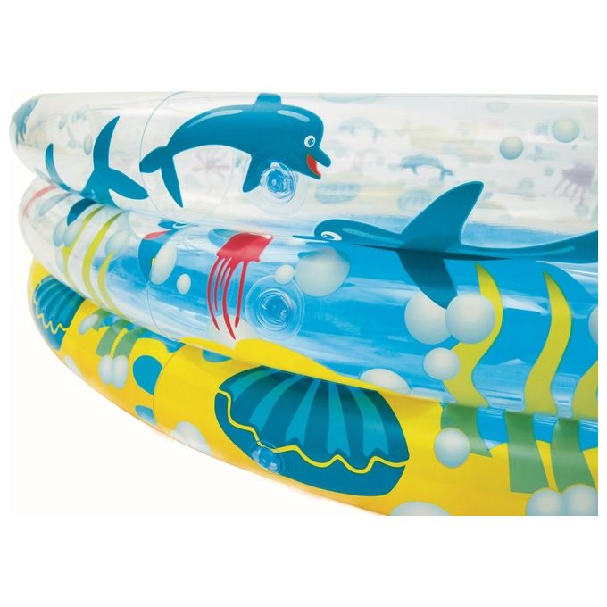 Bestway Piscina per Bambini Deep Dive 3 Anelli