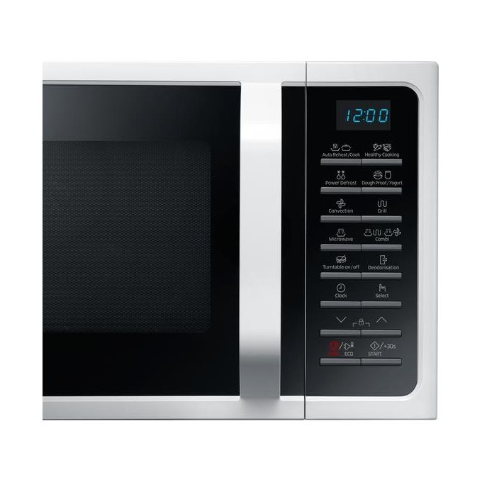 Samsung MC28H5015AW Smart Oven Forno a Microonde Combinato con Grill Capacita' 28 Litri Potenza 900 W Display LED