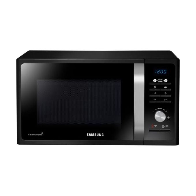 Samsung MG23F301TCK Healthy Cooking Forno a Microonde Combinato con Grill Capacita' 23 Litri Potenza 800 W Display LED Nero