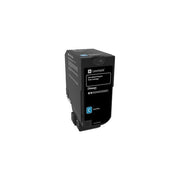 Lexmark 74C20C0 Toner 1 Pezzo Originale Ciano