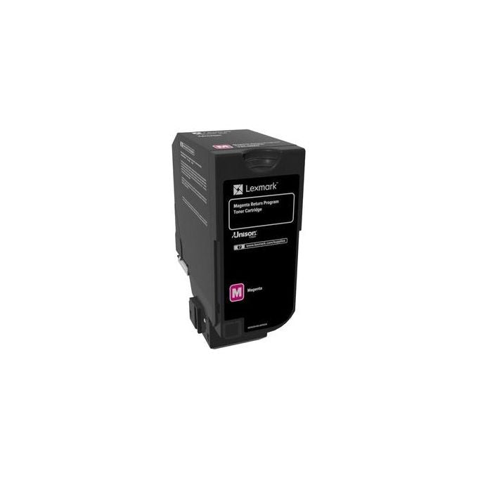 Lexmark 74C20M0 Toner 1 Pezzo Originale Magenta