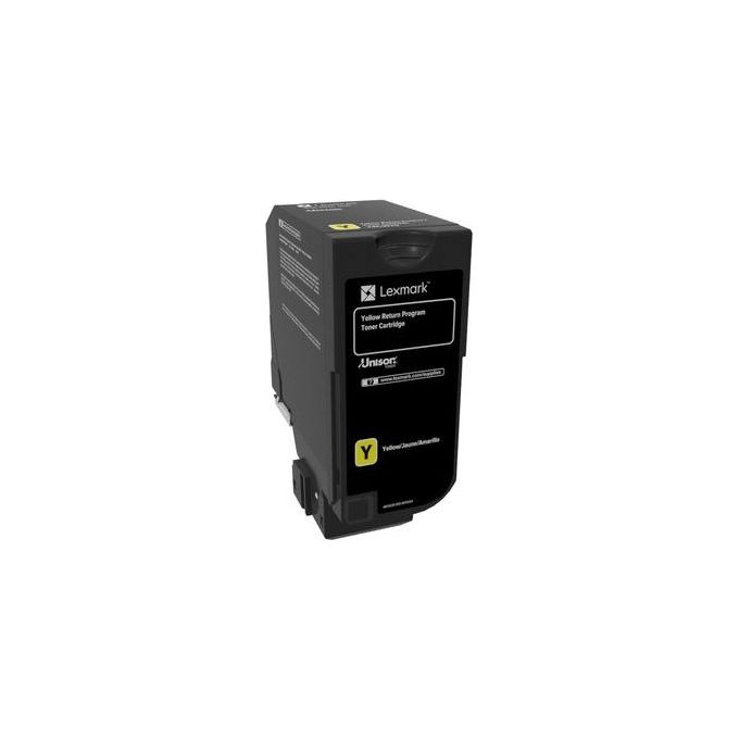 Lexmark 74C20Y0 Toner 1 Pezzo Originale Giallo