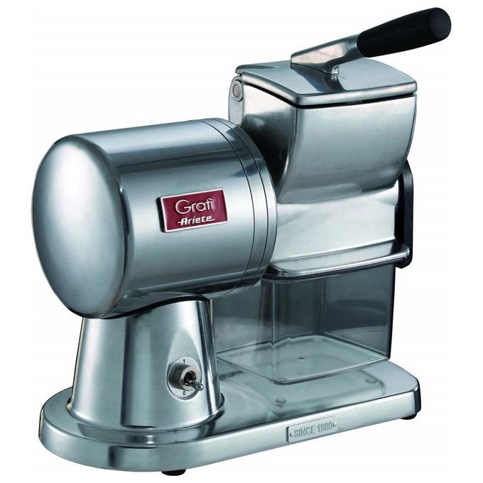 Ariete 449 Gratì Superior Grattugia Elettrica Professionale 350W Alluminio Argento - Yeppon