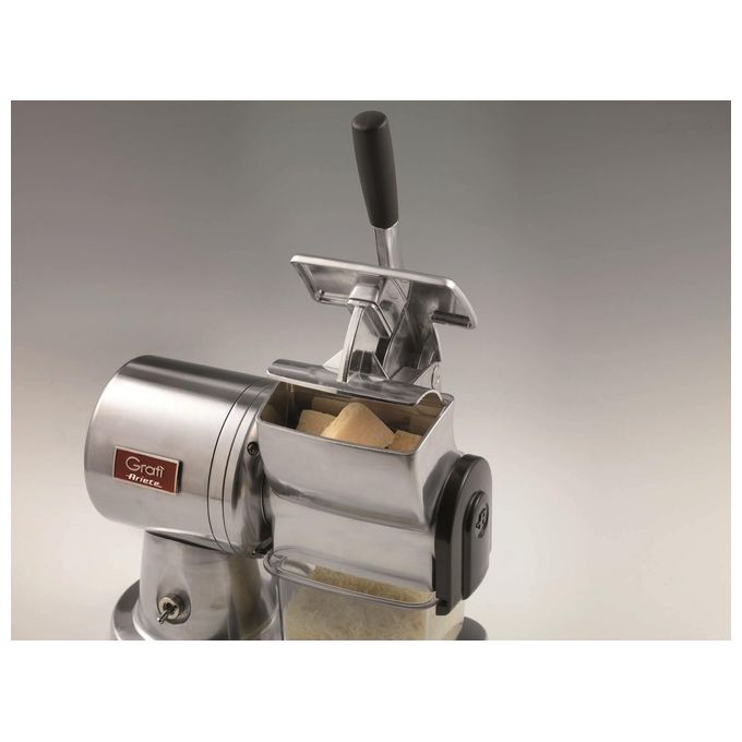 Ariete 449 Gratì Superior Grattugia Elettrica Professionale 350W Alluminio Argento - Yeppon