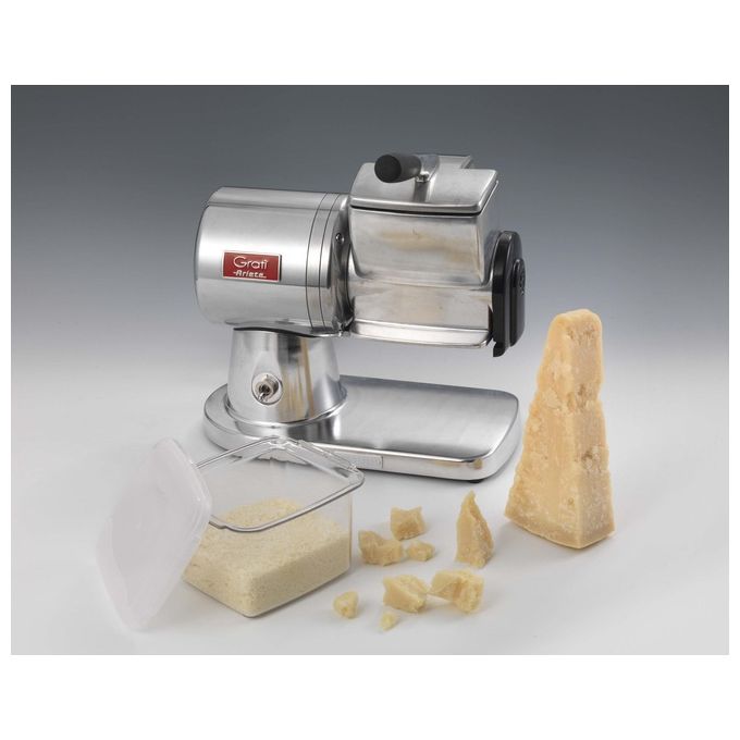 Ariete 449 Gratì Superior Grattugia Elettrica Professionale 350W Alluminio Argento - Yeppon
