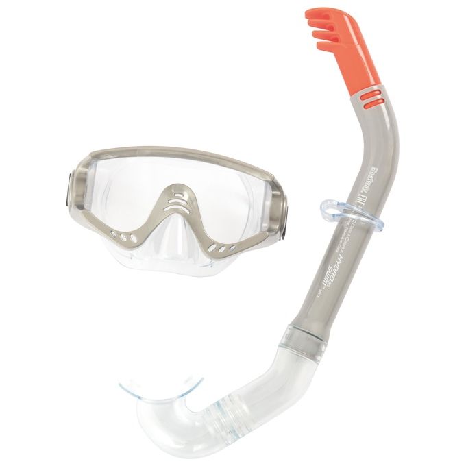 Bestway Hydro Swim Set Maschera e Boccaglio Secret Bay Snorkel 2 Colori Assortiti