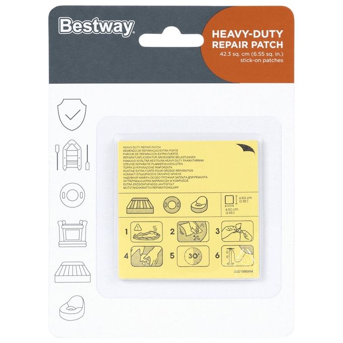 Bestway kit Ripara Piscina 62068 Toppe Riparazione