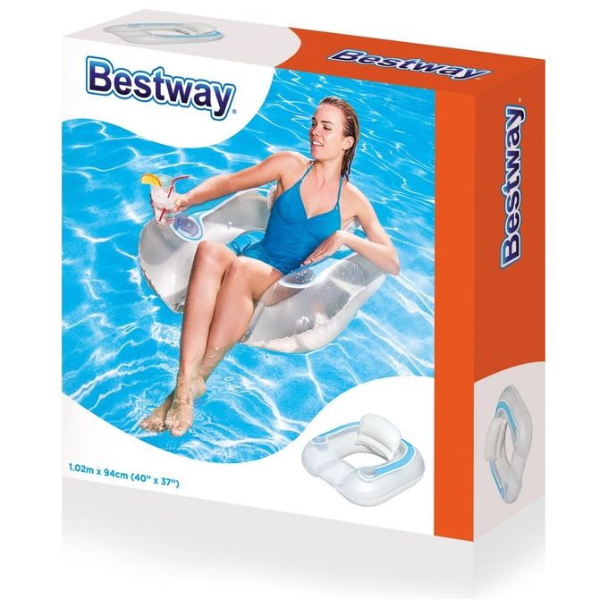BESTWAY Poltrona Gonfiabile flip Pillow 102x94 Bestw
