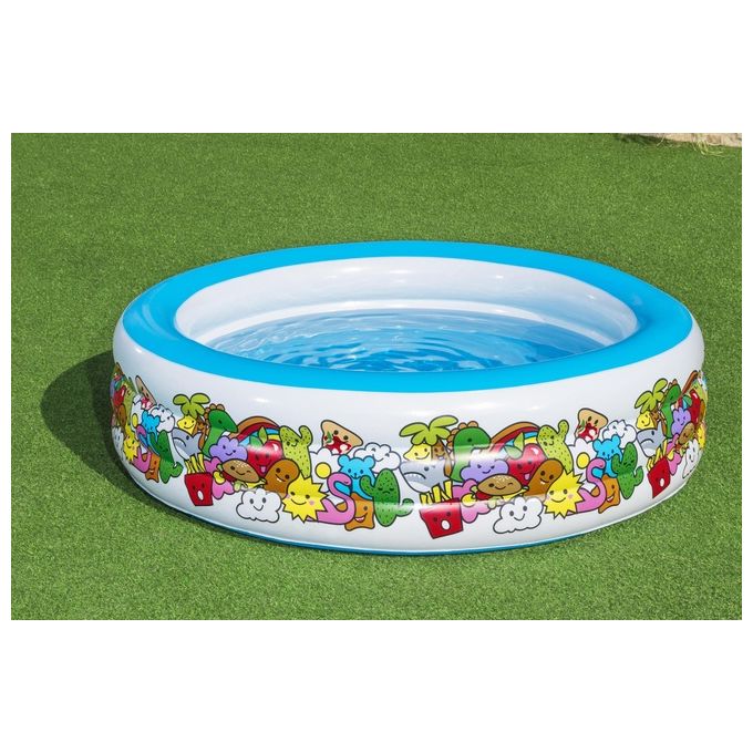Bestway Piscina Tonda Play Pool 196 H 53